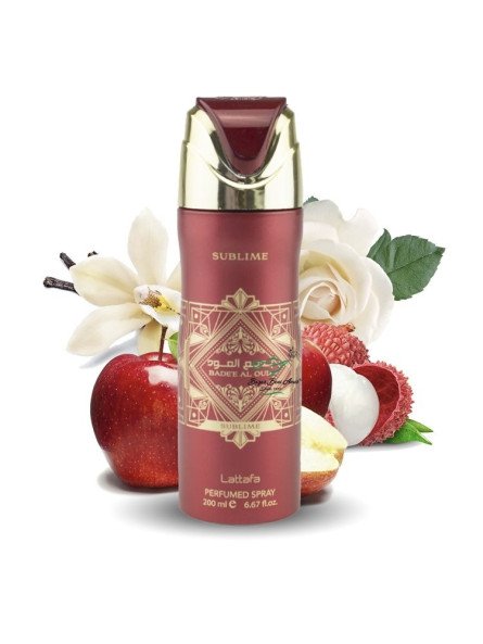 body-spray-desodorante-badee-al-oud-sublime-200ml-lattafa Lattafa Badee Al Oud Sublime Sin Género Edp Spray original