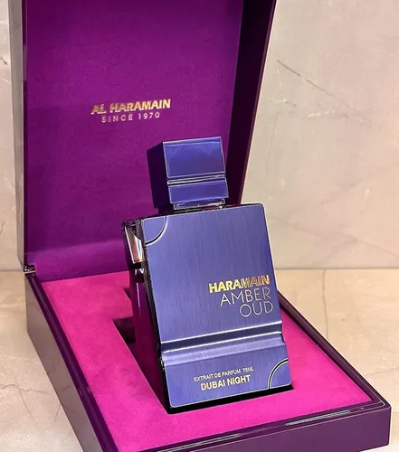 D_NQ_NP_721516-MLA79536893790_102024-O Perfume Al Haramain Amber Oud Night Dubai Hombre 100 Ml original