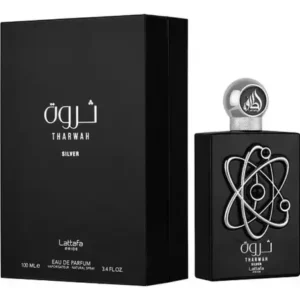 Perfume Tharwah Silver De Lattafa Hombre Edp 100ml original