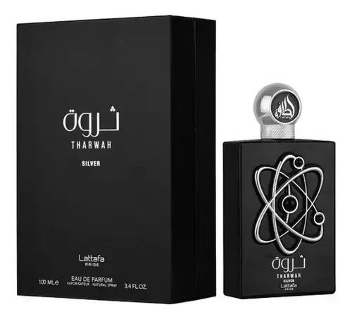 Perfume Tharwah Silver De Lattafa Hombre Edp 100ml original