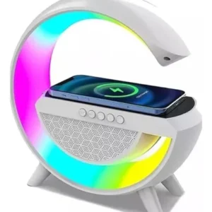 Lampara Led Parlante Luces Rgb Cargador Inalámbrico G radio