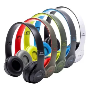 Auricular Bluetooth Vincha P47 Inalámbrico Plegable 5.0 variedad de colores